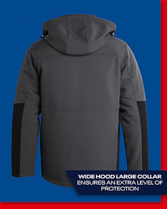 Chaqueta de burbujas azul marino personalizada de calidad superior, chaqueta acolchada ligera aislada y elegante para hombre, ideal para la temporada de invierno - Product Image 6