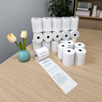 Rouleaux de papier thermique pré-imprimés OEM 2 1/4 X 50 3 1/8 X 230 avec logo personnalisé pour TPV, guichets automatiques, banques – Vente en gros et approvisionnement en vrac