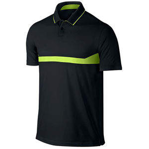 2024 personnalisé hommes Polyester pour polo respirant séchage rapide été Golf maillot solide court Premium lumière impression Anti-rides - Product Image 4
