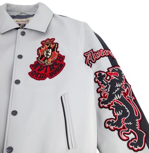 เสื้อแจ็คเก็ตวาร์ซิตี้ผู้ชายแบบลำลองสั่งทำพิเศษ คอตั้ง คุณภาพพรีเมียม  มีจำหน่ายหลายสี - Product Image 4