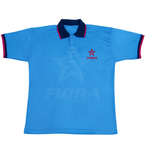 OEM personalizado bordado de los hombres para los polos 100% poliéster tejido de punto de manga corta Casual camiseta de alta calidad al por mayor - Product Image 1