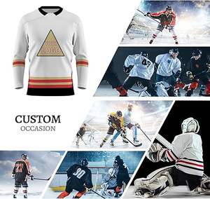 Uniforme de hockey sobre hielo de talla grande para adultos Diseño más popular con su propio logotipo - Product Image 1