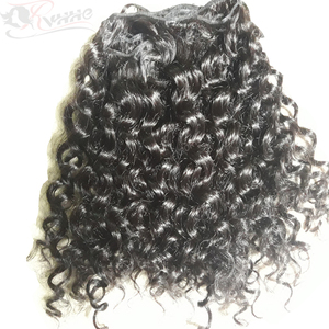 Extensiones de cabello humano de 30 pulgadas, Cabello 100% virgen rizado de extremo grueso - Product Image 5