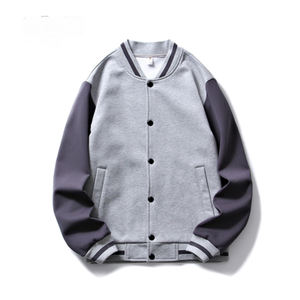 Vestes universitaire High Street personnalisées support de broderie en chenille toile qualité hiver Baseball CollegeBaseballjacket pour hommes - Product Image 6