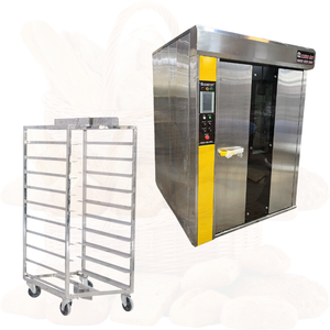เตาอบแบบหมุนสำหรับอบขนมปัง32ถาดพร้อมบรรจุภัณฑ์แบบพาเลทล้อง - Product Image 1
