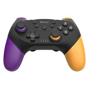 Control Inalámbrico Bluetooth Xtreme para Nintendo Switch en Color Amarillo y Morado - Product Image 1