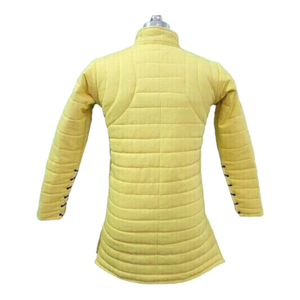 Gambesons médiévaux européens historiques en coton, armure cousue à la main, technique de couture réanimée, motif uni pour l'artisanat textile - Product Image 6