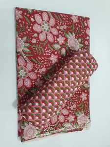 Tela de algodón con estampado de flores de calidad de exportación para hacer vestidos de mujer como traje Salwar y Sari DE LA India - Product Image 5