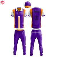 Uniforme de Cricket Personalizado, Camiseta de Manga Larga, Pantalones Transpirables, 100% Poliéster, Jersey con Estampado Digital, COREX ENTERPRISES, para Hombre