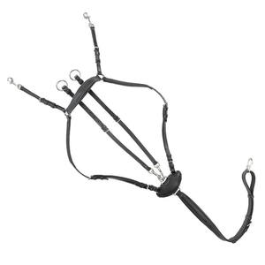 Pechera de Polo de Cuero Genuino Acolchada Ajustable, Arnés Ecuestre Duradero, Soporte de Control para Montar a Caballo, Cómodo para Entrenamiento al Aire Libre - Product Image 6