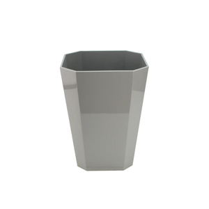 Poubelle de bureau moderne faite à la main laque polie haute brillance support octogonal poubelle en bois vente en gros directe du Vietnam - Product Image 4