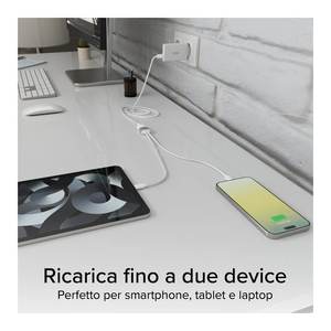 TECABLETCC2IN1 Cable Divisor USB-C Blanco de 60W, 1.5m, Accesorios USB - Product Image 3