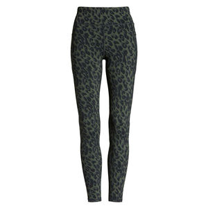 Best Selling Custom Women's <b>High</b> Waist <b>Knee</b>-Length Leggings Breathable Anti-Bacterial Eco-Friendly Digital Printing OEM Service - Product Image 1