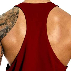 Camiseta sin mangas de talla grande para hombre con logotipo de diseño OEM a la venta, la última camiseta sin mangas de talla grande para hombre con estilo y a la moda en MOQ bajo - Product Image 5
