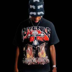 100% algodón para hombre, ropa de calle de gran tamaño para Fitness, camiseta gráfica recortada cuadrada, cuello simulado de secado rápido, estampado DTG de punto sólido - Product Image 4