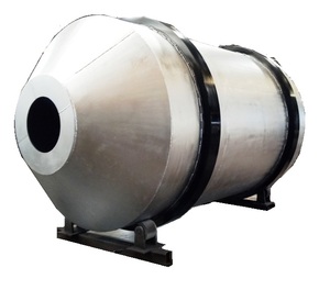 Fourneau de fusion rotatif et fourneau de fusion de 20 tonnes pour le recyclage du plomb avec unité de traitement des fumées pour la fusion en vrac - Product Image 1