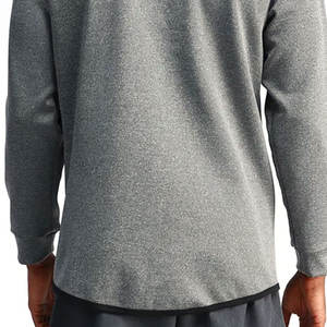 Sweat à capuche confortable pour hommes 100% coton à manches longues doublé polaire OEM ODM Logo personnalisé Fournisseur de streetwear - Product Image 5