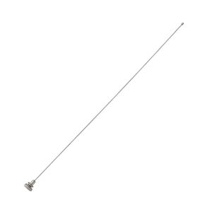 Tubo de succión Poole 16.5FR Instrumento de succión quirúrgico recto de acero inoxidable de 5mm con funda exterior - Product Image 2
