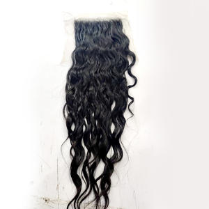 100% Transparent pour dentelle frontale avec cuticules alignées Qualité RAW Meilleures fermetures frontales de cheveux humains indiens Meilleur fournisseur direct - Product Image 2