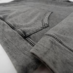 Fabricant d'usine taille adulte lâche hommes sweats à capuche thermiques vêtements d'extérieur mode hiver décontracté respirant lavage à l'acide sweats à capuche - Product Image 4