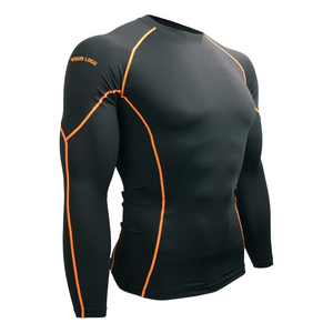 Custom Printed BJJ Rash Guard Top Quality Wholesale No Gi Jiu Jitsu Uniform Jiu Jitsu Boxing - Product Image 2