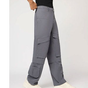 Regular Fit Baggy Cargo Pants Bulk Orders for Fashion Retailers Offering Comfort Style Quick Dry Breathable Eco-Friendly Cotton - Product Image 3
