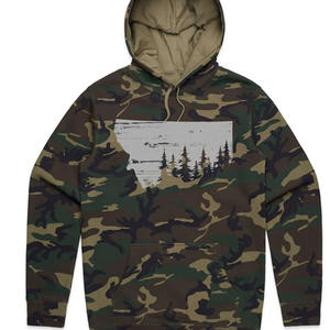 Sweat à capuche unisexe personnalisé camouflage épais surdimensionné coupe classique Nouveau pour l'hiver 2026 - Product Image 6