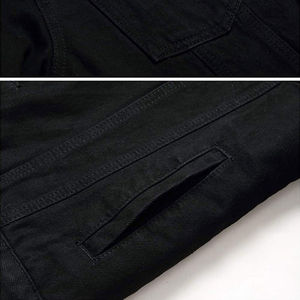 Haute qualité fournisseurs pakistanais Denim coton tissu vestes fabricant pigment lavage OEM personnalisé Jean veste en jean - Product Image 5