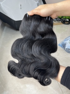 Venta al por mayor vietnamita pelo crudo cutícula alineada pelo tejido paquetes de cabello humano - Product Image 5