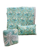 Parure de lit florale 100 % coton biologique, écologique et recyclable, taille King, motifs personnalisés, blanc, pour chambre à coucher