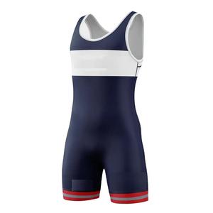 Maillot d'haltérophilie de qualité supérieure respirant Design personnalisé boxe en équipe Powerlifting Gym Sportswear Singlets pour hommes - Product Image 6