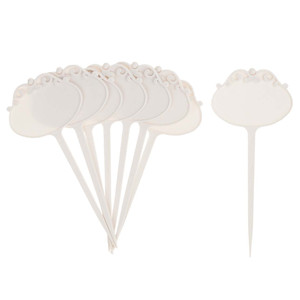 Reusable Plastic Plant <b>Seedlings</b> Markers 8pcs/Kit Labeling Tags - Product Image 4