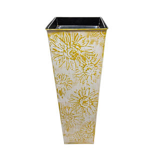 <b>Set</b> <b>of</b> <b>3</b> Iron Flower <b>Vase</b> Copper Colour Small Size Flower <b>Vase</b> for Indoor Home & Table Top Decoration Customized - Product Image 5