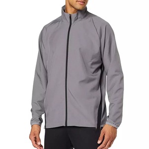 แจ็กเก็ตกันลมออกแบบได้ตามต้องการสำหรับผู้ชายเสื้อโค้ทลำลองมีซิประบายอากาศได้สำหรับฤดูใบไม้ร่วง - Product Image 1