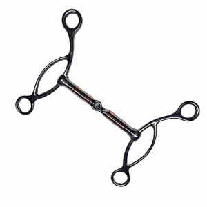 Stainless Steel Horse <b>Gag</b> <b>Bits</b> Professional Mouth <b>Bit</b> for Western Jumping Riding Custom Color Wholesale - Product Image 6