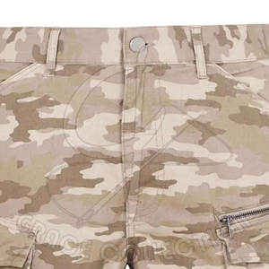 Casual Fashion Solid Color Shorts For Custom Pattern Style Outdoor Tactical Trousers <b>Stretchy</b> Cargo Shorts - Product Image 4