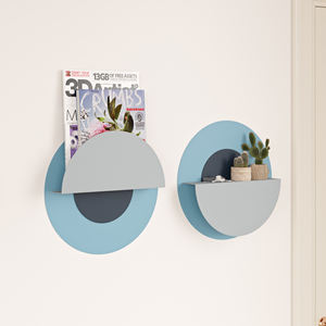 Étagères murales en métal crème élégantes et modernes Vente en gros modulaire pour salle à manger salon Livraison gratuite Chambre européenne - Product Image 2