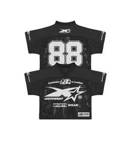 La conception de tissage respirant permet un excellent air léger à manches courtes à séchage rapide T-shirt durable Tissus en maille extensible - Product Image 1