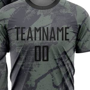 Uniforme de fútbol personalizable de alta calidad para hombres Diseño transpirable de tendencia superior - Product Image 5