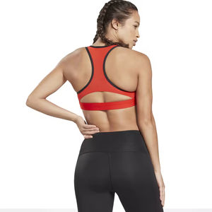 Vente en gros de soutien-gorge de sport pour femmes, nouveau design, soutien-gorge de fitness léger avec logo personnalisé, respirant et sans couture - Product Image 5