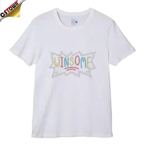 New Trending Products 2024 Hotfix Rhinestone Heat Transfer F Rhinestone Tshirt