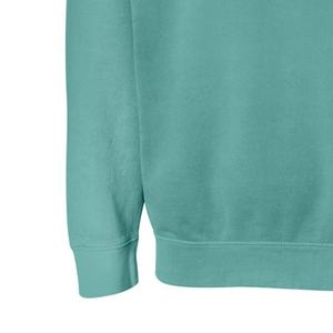 Women clothing Men's Hoodies & <b>Sweatshirt</b> Oversized <b>Fleece</b> Male <b>Sweatshirts</b> Street Casual Solid Embroidered Crewneck <b>Lined</b> - Product Image 4