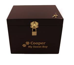 โกศสัตว์เลี้ยงแบบกำหนดเองพร้อมสลักชื่อ สำหรับใส่เถ้ากระดูกสัตว์เลี้ยงขนาดใหญ่ โกศสำหรับสุนัขโต โกศเผาศพสำหรับสุนัขโตขนาดใหญ่ - Product Image 4