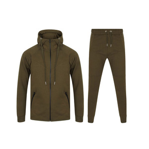 OEM Logo Personnalisé Hommes Survêtement XXL Taille Hiver Polaire Ensembles avec Techniques Imprimées Prix de Gros avec travail de panneau - Product Image 1