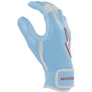 Gants de frappe à manchette courte BRUCE BOLT Original Series - Couleur bleu bébé Guantes De Bateo De Beisbol - Product Image 4
