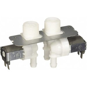 Válvula de Entrada y Salida de Agua de Plástico WH13X10029 de Lifetime Appliance para Lavadora General Electric (GE), Compatible con Lavadoras - Product Image 1