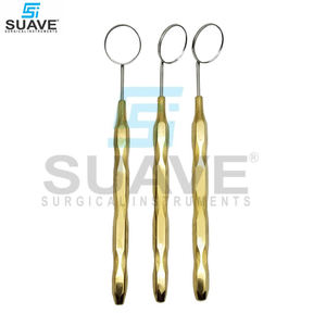 Stainless Steel Dental Inspection Mini Mouth Mirror <b>Teeth</b> <b>Cleaning</b> <b>Tool</b> Handle Dentist Oral <b>Tool</b> by SUAVE SURGICAL INSTRUMENTS - Product Image 3