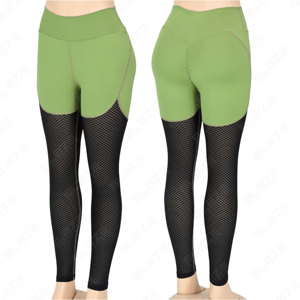 Leggings de Yoga de Cintura Alta Elástica de Alta Calidad OEM al por Mayor, Transpirables, que Absorben el Sudor, de Secado Rápido, Talla Grande, Pantalones Largos - Product Image 2