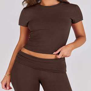 Chaqueta informal para correr de Invierno para mujer, chándales cortos de manga larga con cremallera completa para Yoga, entrenamiento físico al aire libre, gran oferta sólida - Product Image 6