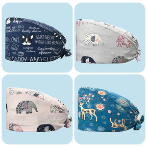 Venta al por mayor de algodón lavable absorbente de sudor para mascotas, gorros clínicos para enfermeras, gorros quirúrgicos para hospitales - Product Image 6